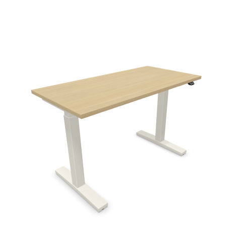 Електрическо бюро eUP2, бяла рамка, 1200х600 мм,ПДЧ 25 мм, дъб Кайзерберг — Joya.bg 1