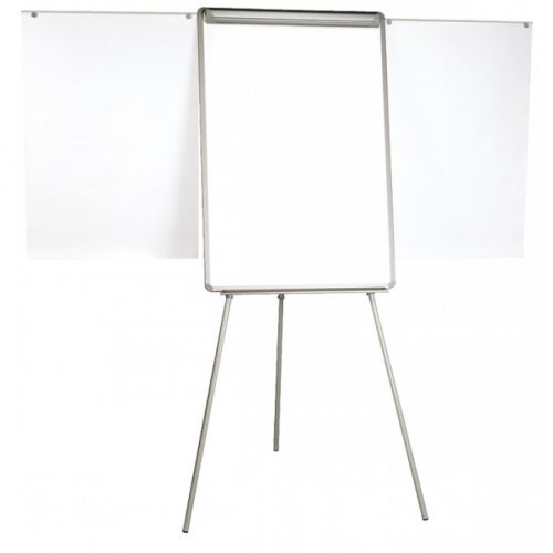 Флипчарт с две рамена Bi-Office Easy, магнитен, трипод, дъска 700х1000 мм — Joya.bg