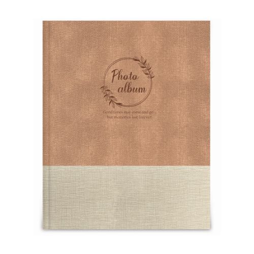 Фотоалбум LASTVA Adore за 200 снимки, термо PU корица, B4, 260х305 мм, кафяв — Joya.bg 1