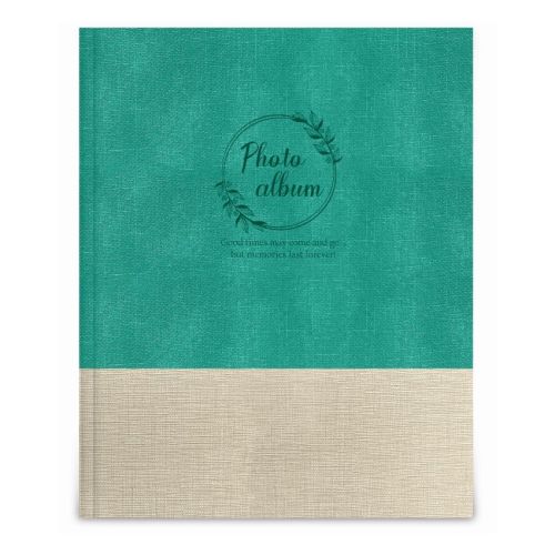 Фотоалбум LASTVA Adore за 200 снимки, термо PU корица, B4, 260х305 мм, зелен — Joya.bg 1