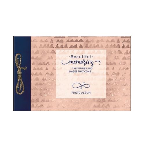 Фотоалбум LASTVA Helios за 40 снимки, B5, 250х160 мм, розов — Joya.bg 1