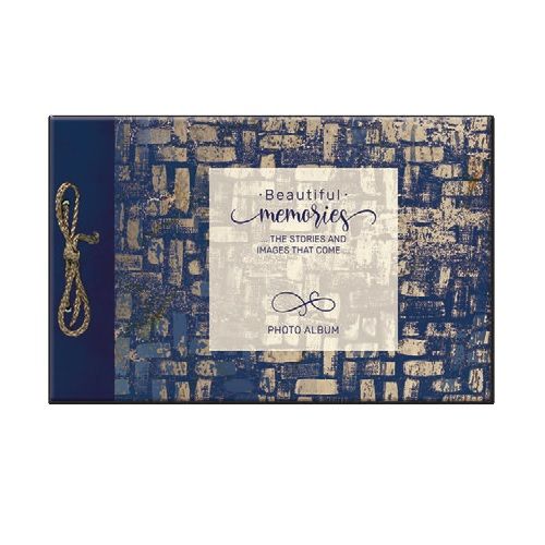 Фотоалбум LASTVA Helios за 40 снимки, B5, 250х160 мм, тъмносин — Joya.bg 1