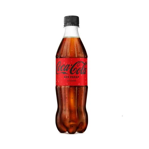 Газирана напитка Coca-Cola Zero, без захар, бутилка, 500 мл — Joya.bg
