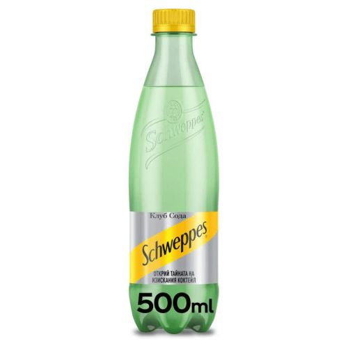 Газирана напитка Schweppes сода, бутилка, 500 мл — Joya.bg