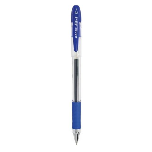 Гелова химикалка Penac FX-1, с грип, 0.7 мм, синя 1
