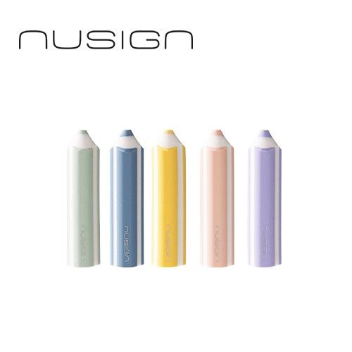 Гума за молив Deli NuSign ENS038-1, 56х17х16 мм, 5 бр. 1