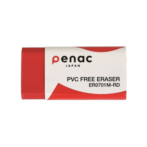 Гума за молив Penac, 43х21х13 мм, червена — Joya.bg 1