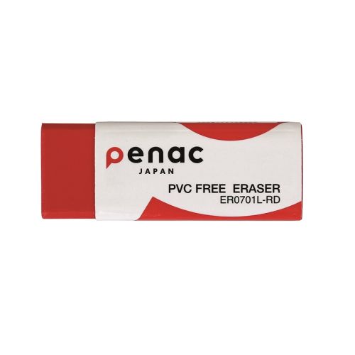 Гума за молив Penac, 59х21х10 мм, червена — Joya.bg 1