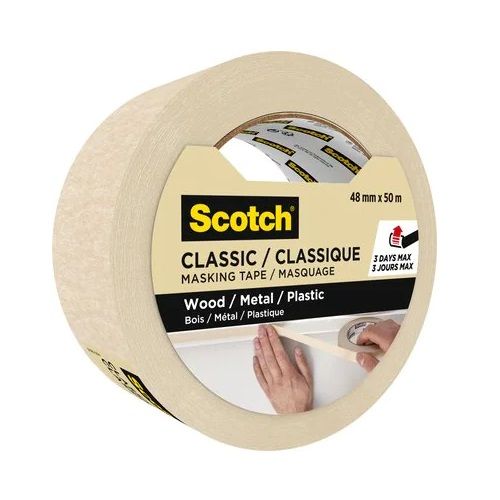 Хартиена лента Scotch Classic 4850, 48 мм x 50 м, самозалепваща, бежова — Joya.bg 1