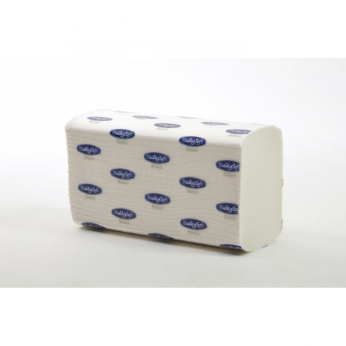 Хартиени кърпи за ръце Bulky Soft Premium 83380, Z сгъвка, 20.5х24 см, 2 пласта, 150 къса — Joya.bg 1