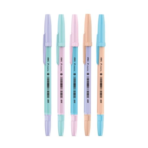 Химикалка Deli P-1 Pastel EQ66, 0.7 мм, синя — Joya.bg 1