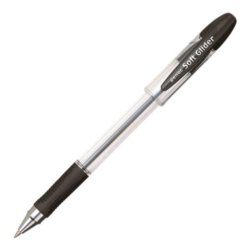 Химикалка Penac SOFT GLIDER, с грип, 0.7 мм, черна — Joya.bg