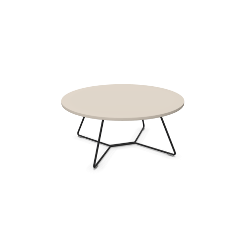 Холна маса Tilkka, метална база, бежова, плот D800х350 мм, ПДЧ 18 мм, бежов — Joya.bg 1