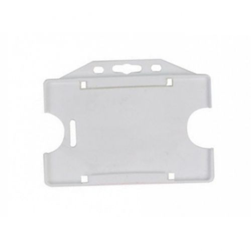 Хоризонтален бадж-панел, PVC, 85x55 мм, прозрачен — Joya.bg