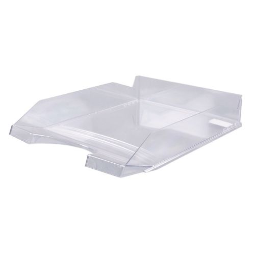 Хоризонтална поставка OFFICE PRODUCTS, Polystyrene, кристална, безцветна — Joya.bg