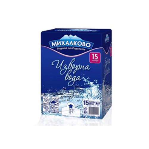 Изворна вода Михалково Bag in BoХ, картонена кутия, 15 л — Joya.bg