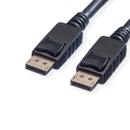 Кабел Roline 11.99.5766, DisplayPort(м) към DisplayPort(м), 4096x2560 @60Hz, 10 м, черен — Joya.bg 1
