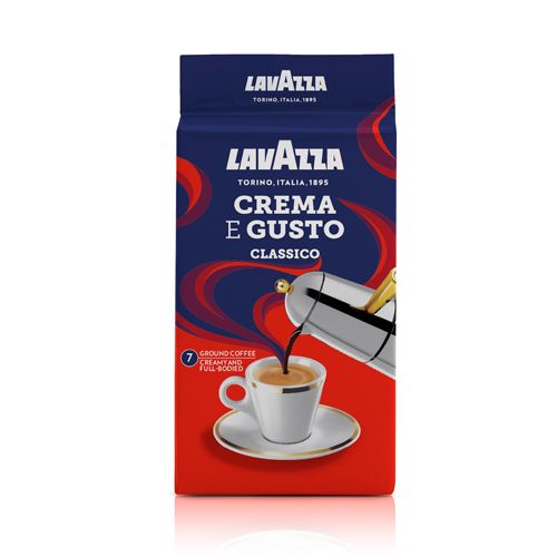 Кафе Lavazza CREMA E GUSTO CLASSIC, мляно , пакет 250 г — Joya.bg 1
