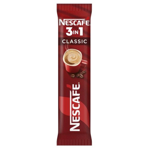 Кафе Nescafe 3 in 1 Classic, разтворимо, кутия 28 бр. х 16.5 г