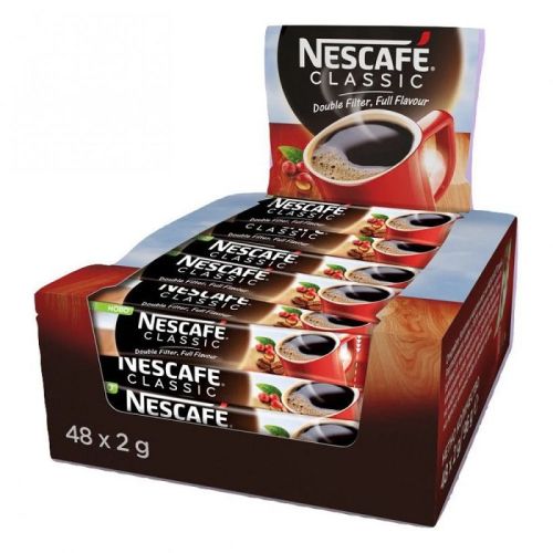 Кафе Nescafe Classic разтворимо, кутия 48 бр. x 2 г — Joya.bg