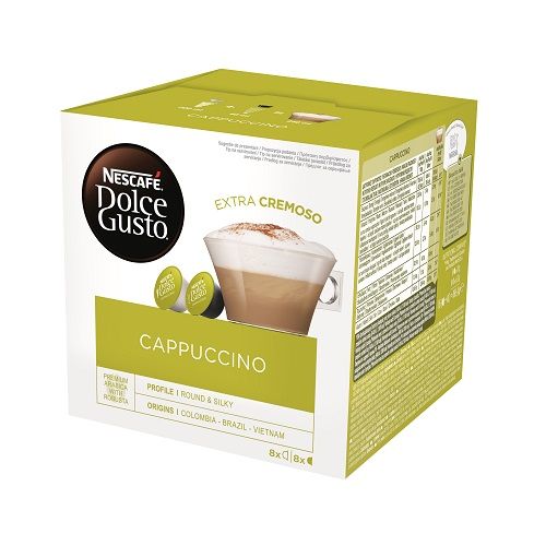 Кафе Nescafe Dolce Gusto CAPPUCCINO, капсули, 8 напитки, кутия 16 бр. — Joya.bg 1