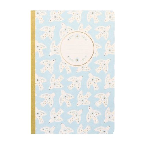 Календар бележник дневник ANCOR Birds School, A5, с дати, за 2025 и 2026, UV лак — Joya.bg