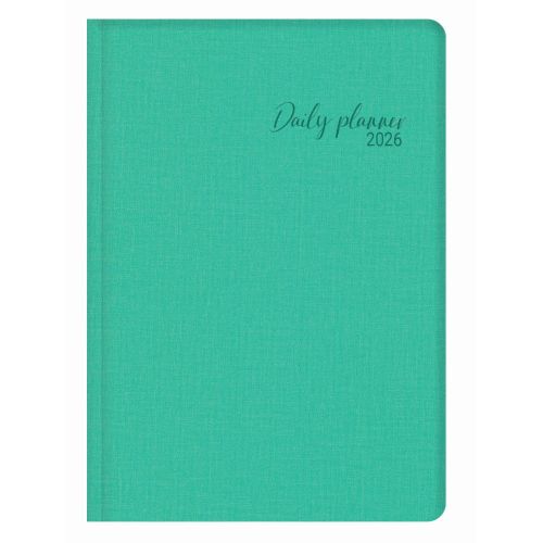 Календар-бележник LASTVA Como, A5, 160 л., линиран шамоа офсет 80 гр, термо PU корици, зелен — Joya.bg 1