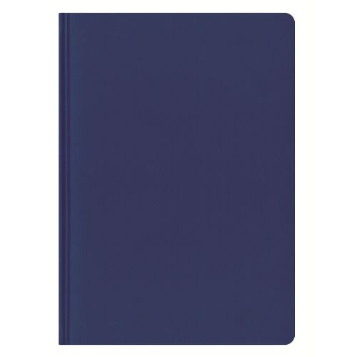 Календар-бележник LASTVA Everyday, B5, 160 л., линиран бял офсет 70 г, термо PU корици, син 1