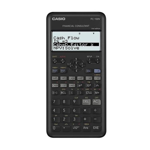 Калкулатор CASIO FC-100V, финансов, 10+2 dgt , 161х80х13.7 мм, сив — Joya.bg 1