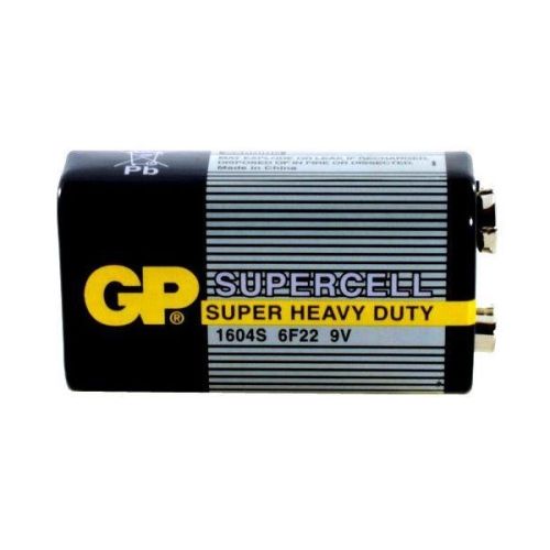 Карбонова батерия Цинк GP Supercell 1604E, 6F22, 9 V — Joya.bg