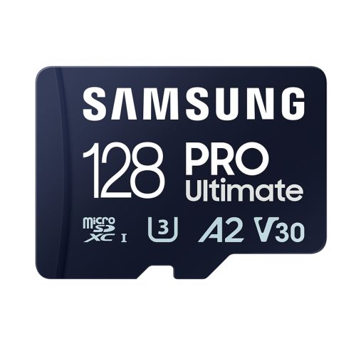 Карта памет Samsung PRO Ultimate,128GB, microSD, UHS-I, с включен адаптер 1