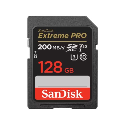Карта памет SanDisk Extreme PRO, 128 GB, SDHC Class 10, UHS-1, U3