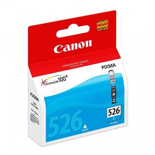 Касета с мастило Canon Cyan CLI-526 за PIXMA iP4850/MG5150/MG5250/MG6150/MG8150/MX715, 530 к. — Joya.bg