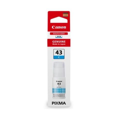 Касета с мастило Canon Cyan GI-43 за PIXMA G540/G640, 8000 к.