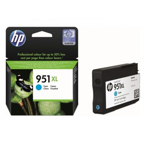 Касета с мастило HP Cyan CN046AE за Officejet Pro 8100/8600, 1500 к. — Joya.bg