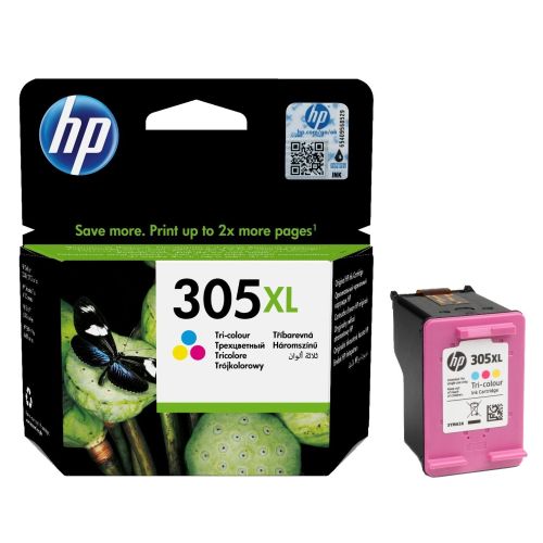 Касета с мастило HP Tri-color XL 3YM63AE за DeskJet 2710/2720/4110/4120/4130/ENVY 6000, 200 к.