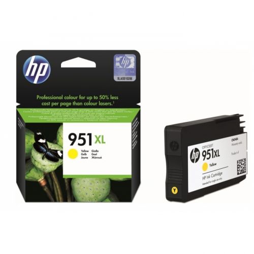 Касета с мастило HP Yellow CN048AE за Officejet Pro 8100/8600, 1500 к. — Joya.bg
