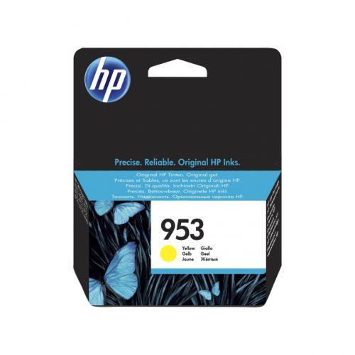Касета с мастило HP Yellow F6U14AE за Officejet Pro 8210/8710/8715/8720/8725/8730/8740, 630 к. — Joya.bg