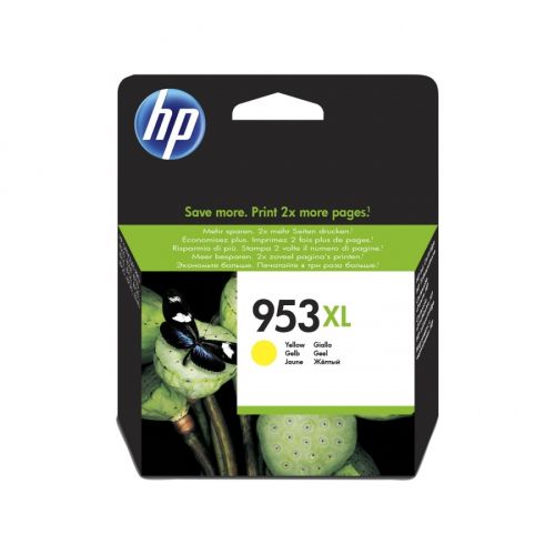 Касета с мастило HP Yellow XL F6U18AE за Officejet Pro 8210/8710/8715/8720/8725/8730/8740, 1450 к. — Joya.bg