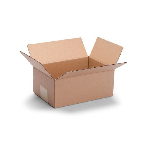 Кашон за пратки TMPD,  с горно отваряне, 370x285x315 мм, трислойно велпапе, кафяв — Joya.bg