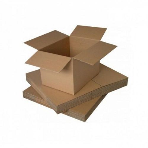 Кашон за пратки TMPD, с горно отваряне, 450x350x310 мм, трислойно велпапе, кафяв — Joya.bg