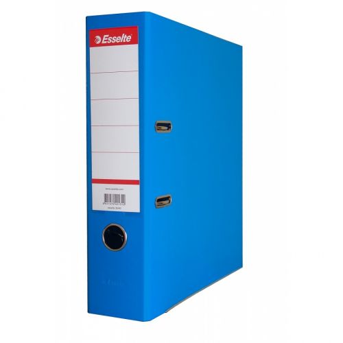 Класьор Esselte VIVIDA, РР, A4, 75 мм, метален кант, сменяем етикет, син — Joya.bg 1