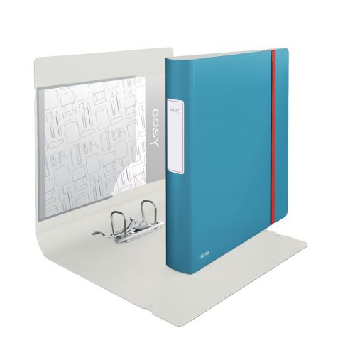 Класьор с ластик LEITZ Active Cosy, Polyfoam 2.3 мм, A4, 65 мм, светлосин — Joya.bg 1