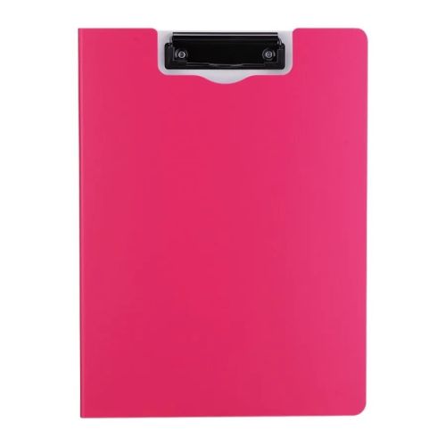 Клипборд с капак Deli Rio, EF75002, A4, Foam PP, цикламен 1