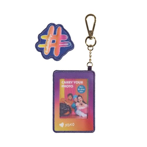 Ключодържател и апликация с велкро COOCAZOO COLOUR UP-Set Follow me 1