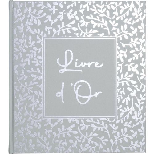 Книга за гости EXACOMPTA Autentik, 21x19 см, 140 стр., офсет 110 г/кв.м, твърда корица, Sage Green 1