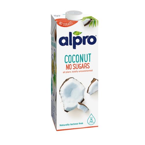 Кокосова напитка Alpro Coco NO SUGARS, без лактоза, 100% растителна основа, UHT, 1 л — Joya.bg