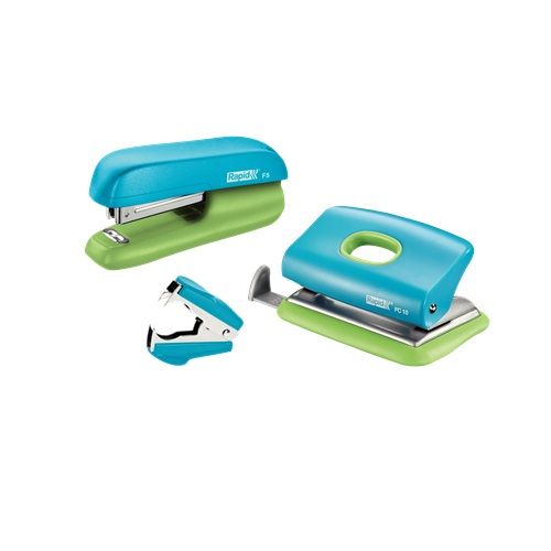 Комплект Rapid, перфоратор FC-10 и телбод F5, антителбод и телчета, синьо + зелено — Joya.bg 1