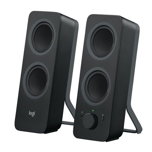 Компютърни тонколони Logitech Z207, Stereo 2.0, Bluetooth, 2 x 3.5 мм жак (м), черни 1