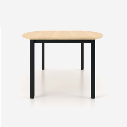 Конферентна маса Easy Space, T1, крака квадратен профил, 2000х1200х740мм, ПДЧ 25 мм, дъб Кайзерсберг 1